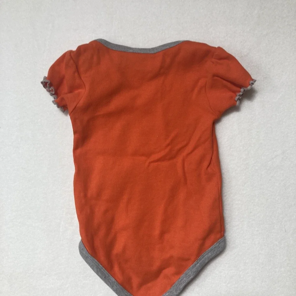 San Francisco Giants‎ Baby 12 Month One Piece Body Suit Orange Black White